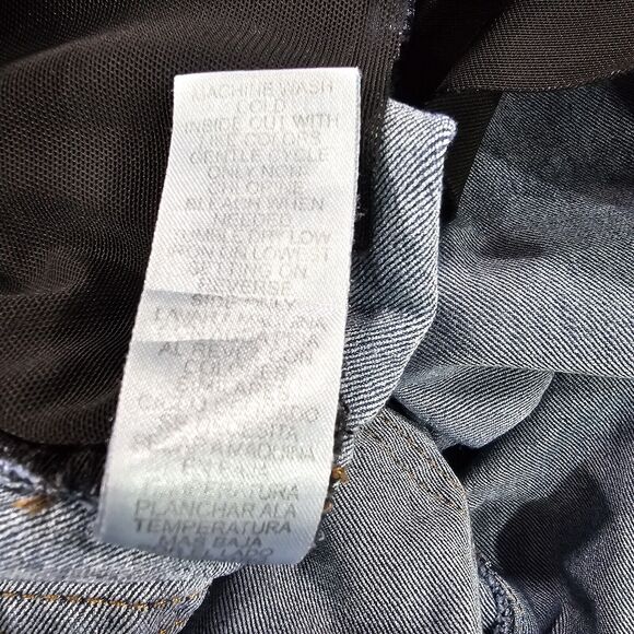 Democracy WOMENS SIZE 16 Ab Solution Blue Ankle Skimmer Jeans Medium Wash - Picture 10 of 11